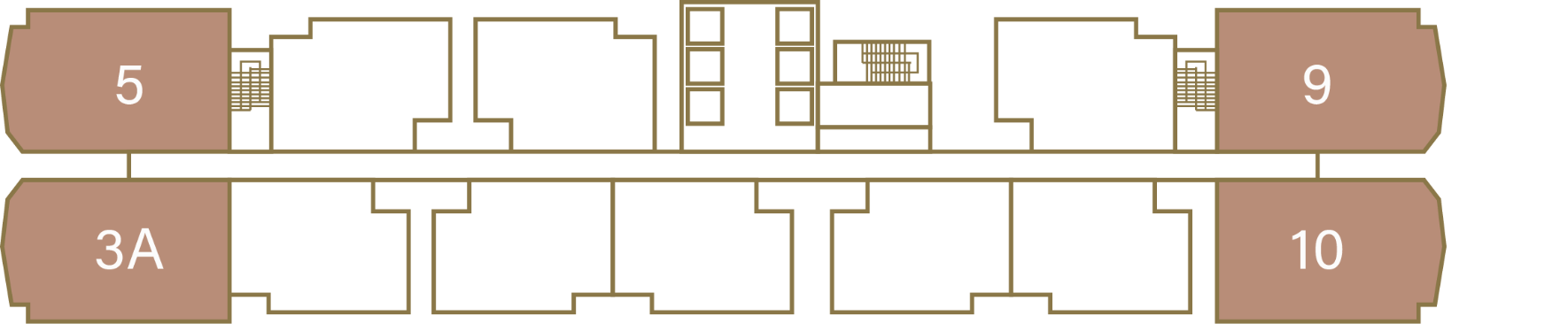 Aria Type B1 key plan